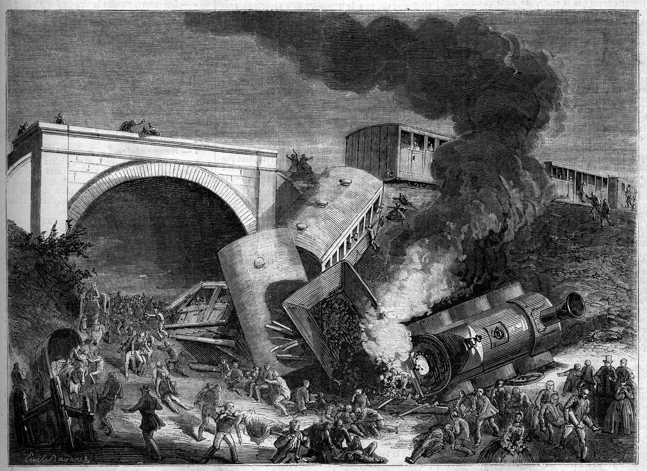 Treinongeluk op de Northern Railway van Londen, Engeland, 3 september door French School