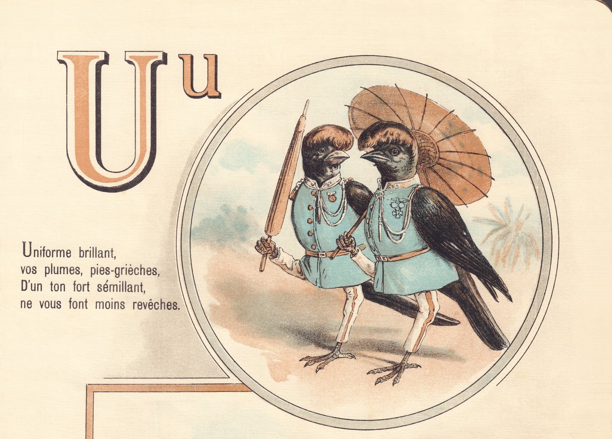 U: Briant uniform, je veren, klapeksters, In een sterke toon zaaien, maken je niet minder bedekt door French School