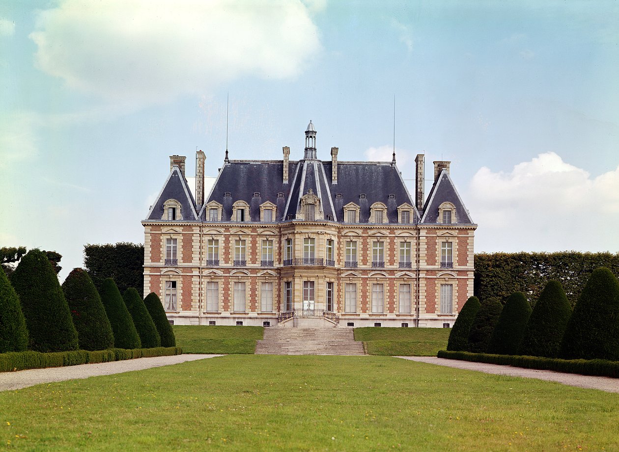 Uitzicht op het Kasteel door French School