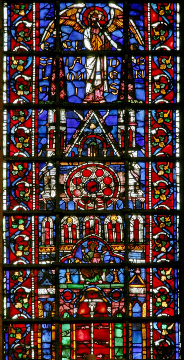 De kerk kathedraal van Laon door French School