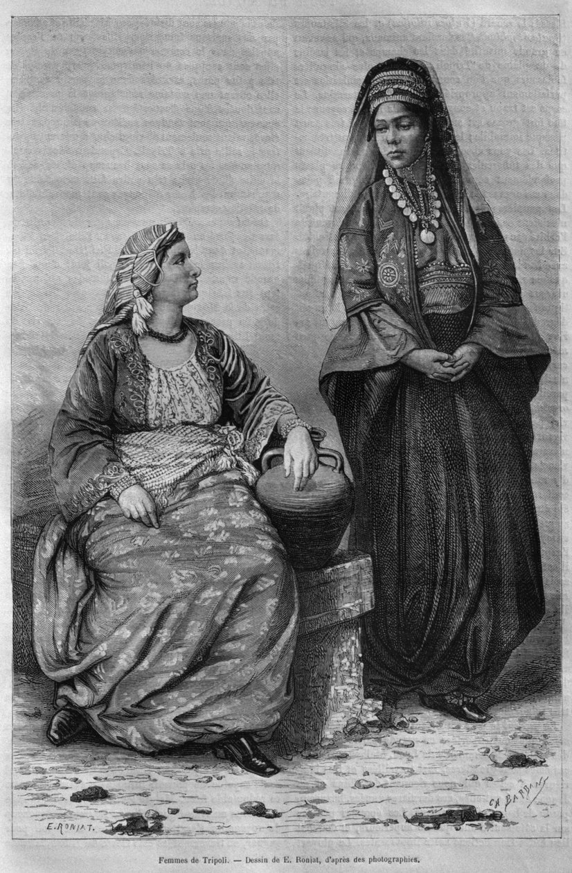 Vrouwen van Tripoli, uit La Syrie d