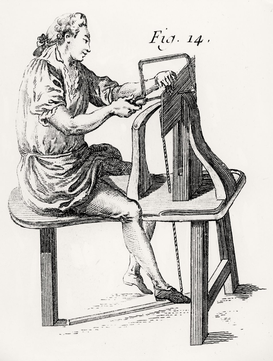 Houtbewerker, uit L