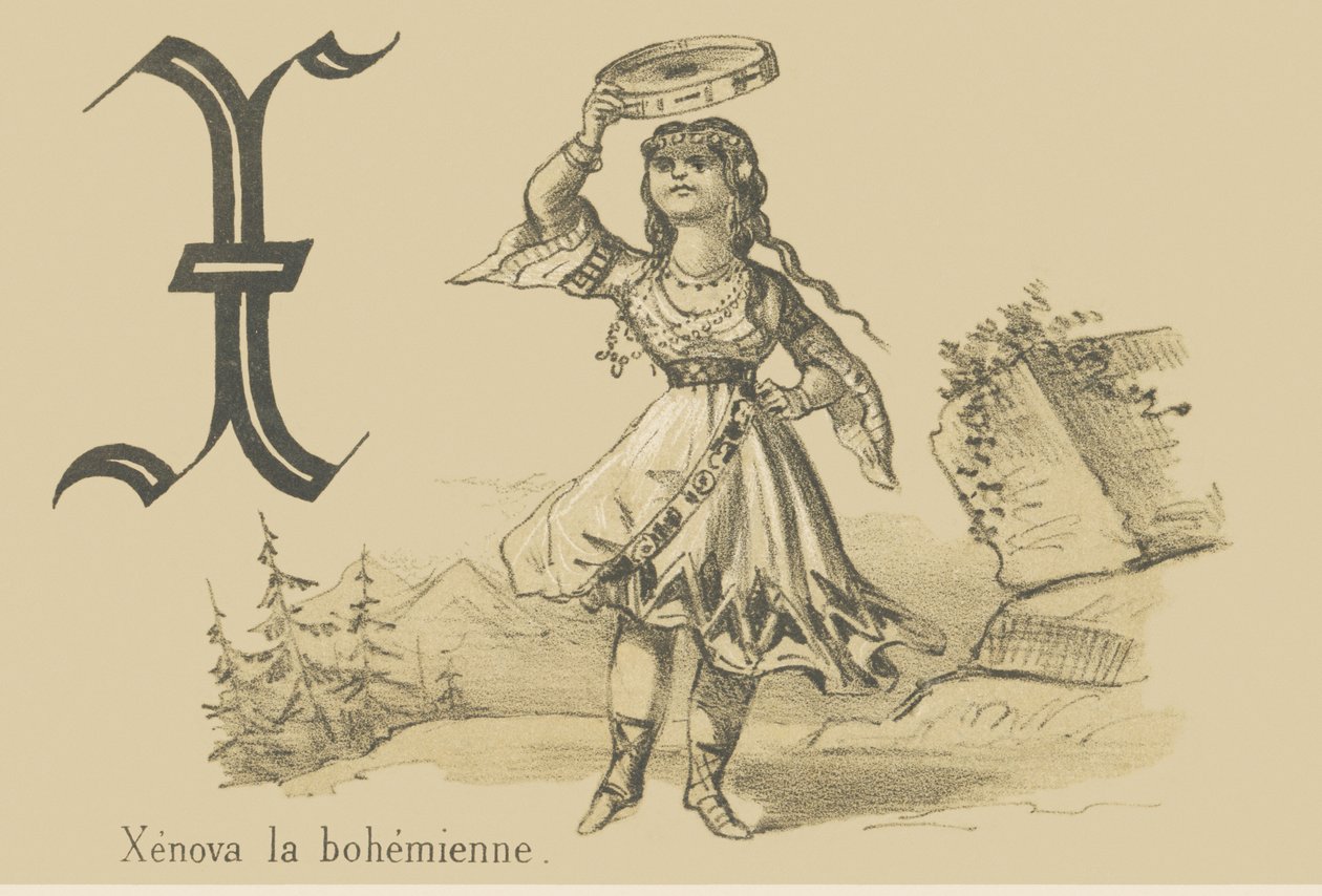 Xenova de Boheemse door French School