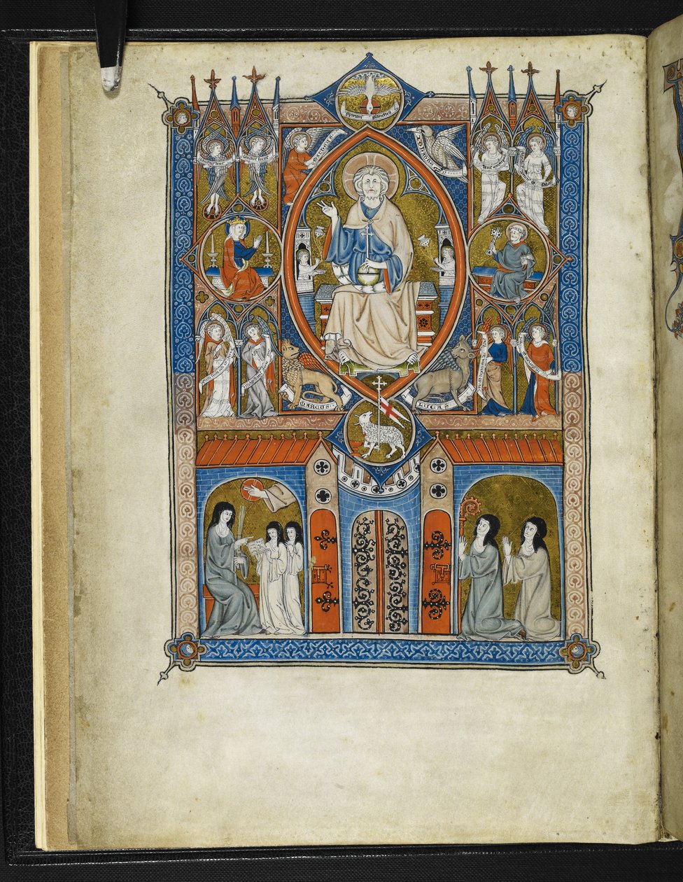 Ideale staat van de Sainte Abbaye, uit 