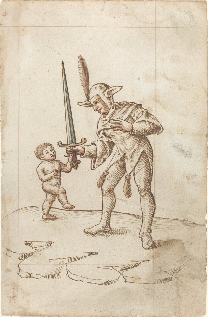 "Wend het Scherpe Zwaard Af" door French early 16th Century