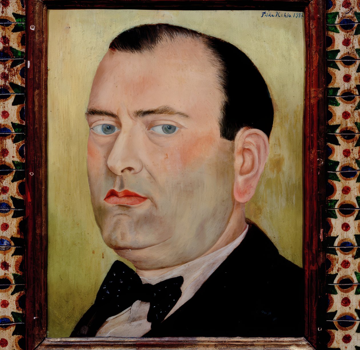 Portret van Alberto Misrachi door Frida Kahlo
