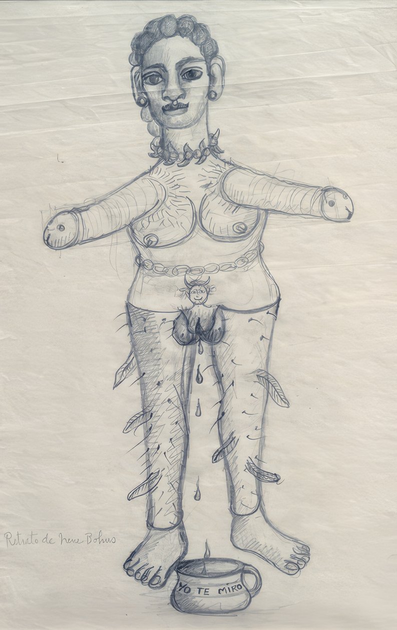 Portret van Irene Bohus door Frida Kahlo