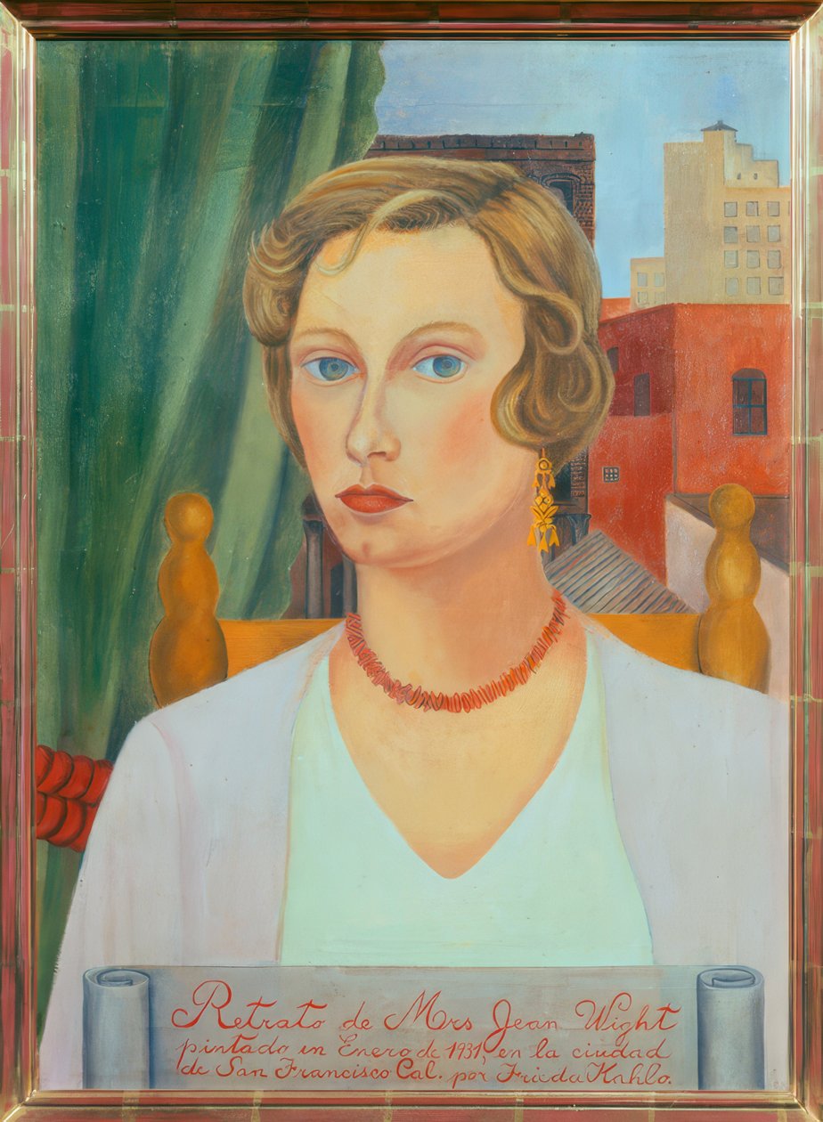 Portret van mevrouw Jean Wight door Frida Kahlo