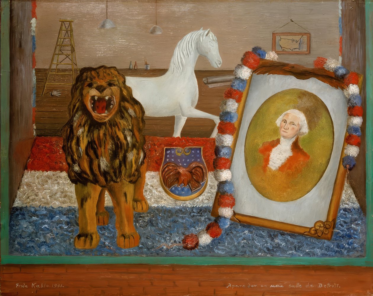 Etalage in Detroit door Frida Kahlo