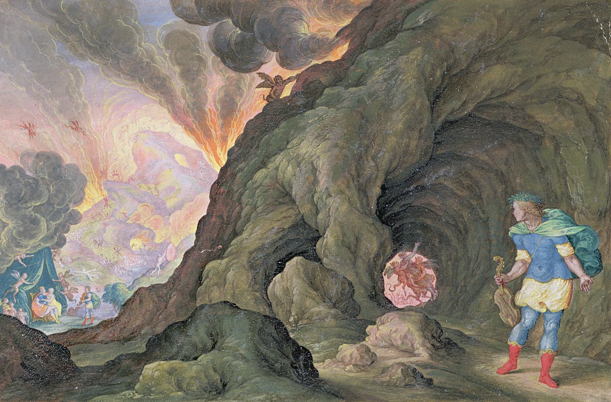 Orpheus in de onderwereld, 1643 door Friedrich Brentel