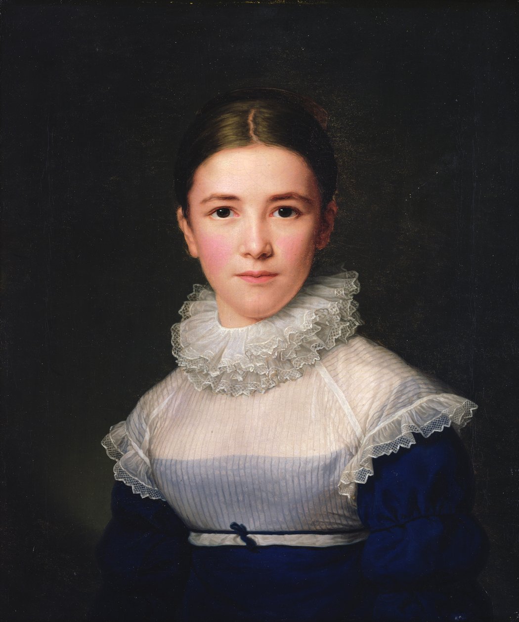 Portret van Lina Groger, de pleegdochter van de kunstenaar, 1815 door Friedrich Carl Groger
