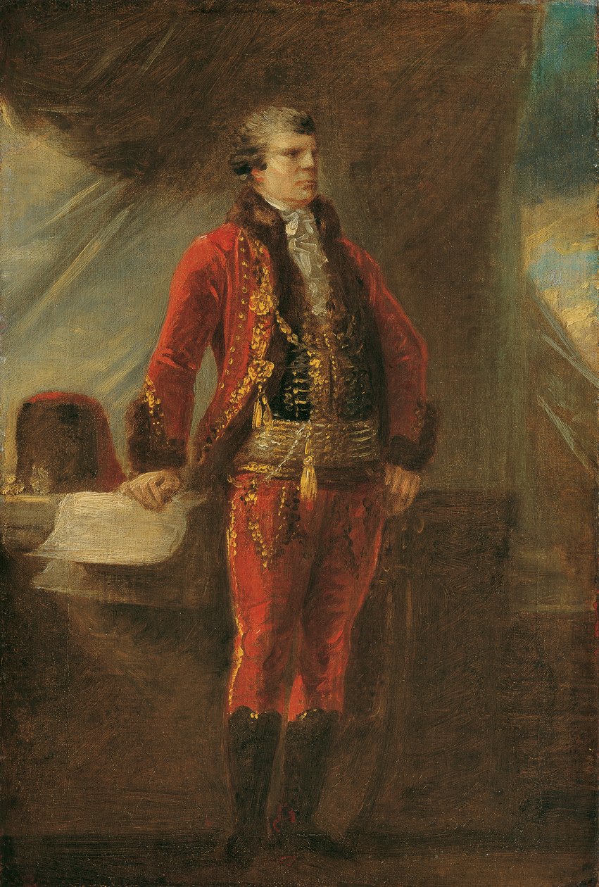 Een Hongaarse magnaat door Friedrich Heinrich Fuger