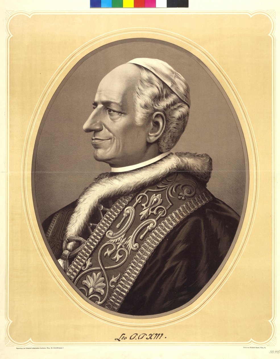 Paus Leo XIII door Friedrich Kaiser