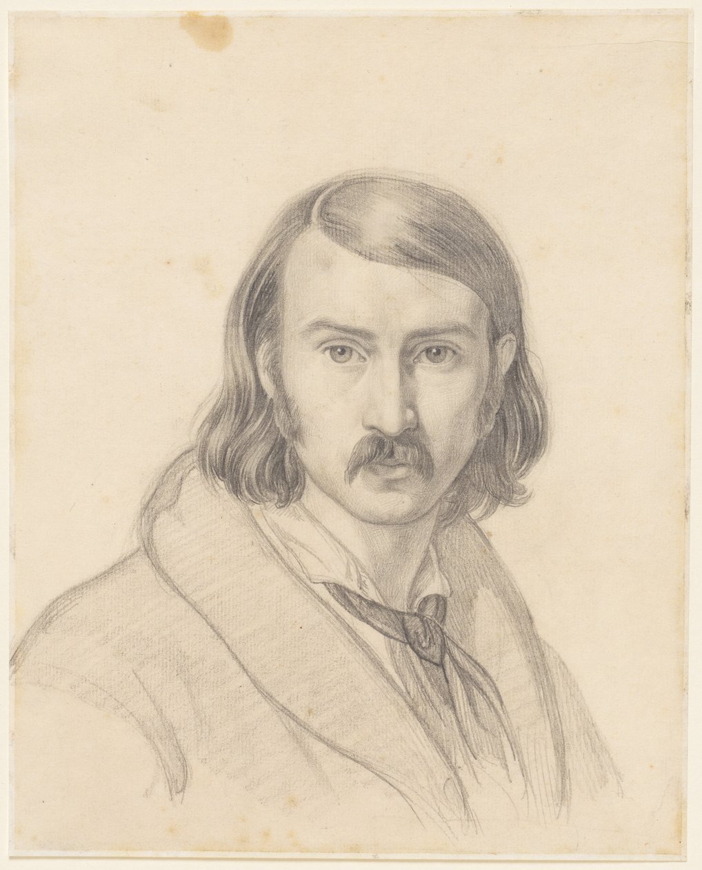 Zelfportret door Friedrich Preller