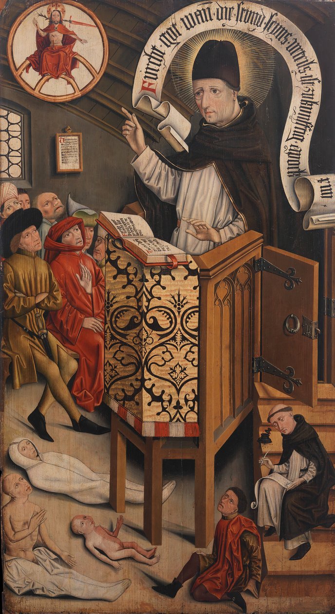 Preek van Sint Albertus Magnus door Friedrich Walther