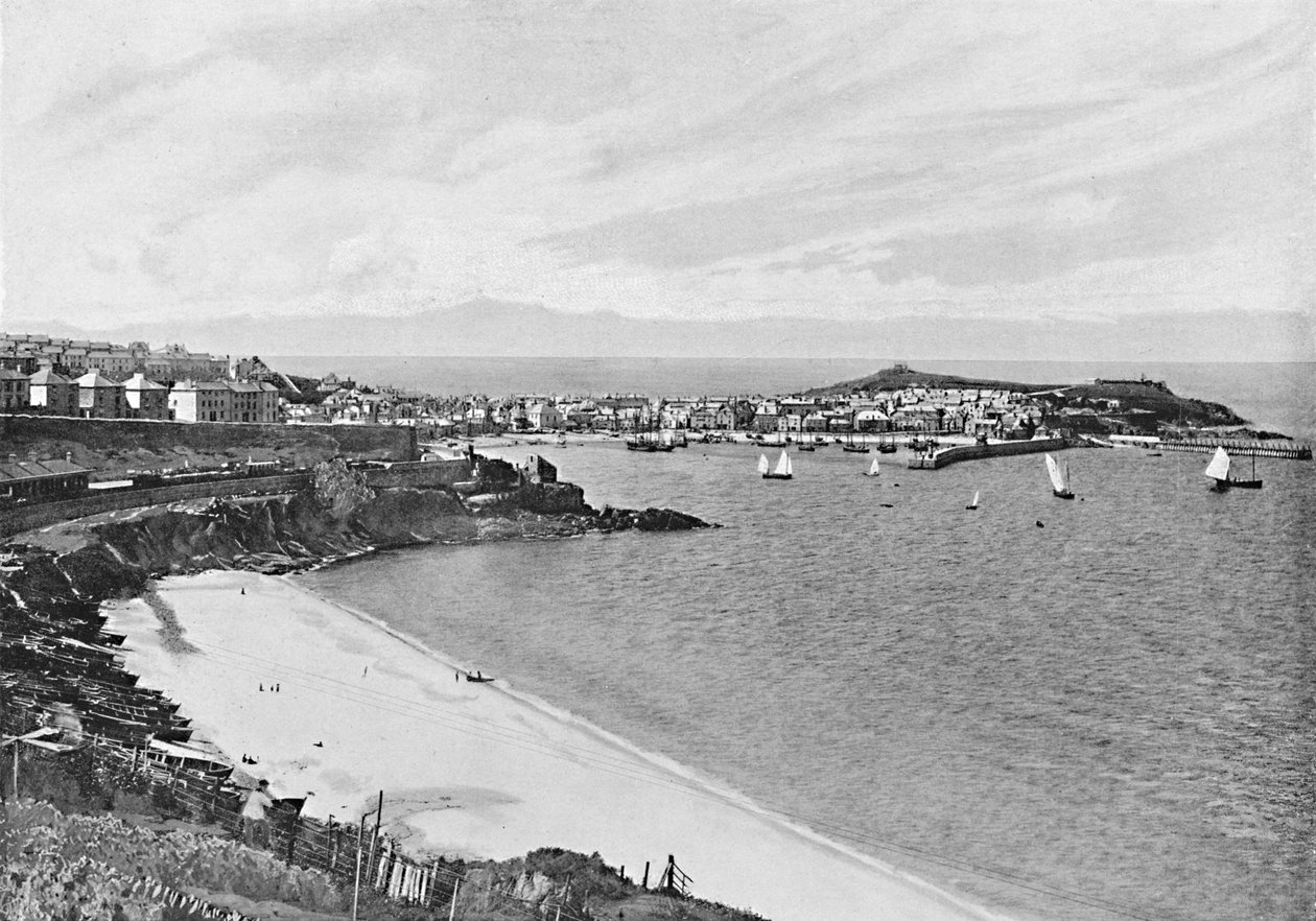 St. Ives, Cornwall, ca. 1896 door Frith and Co