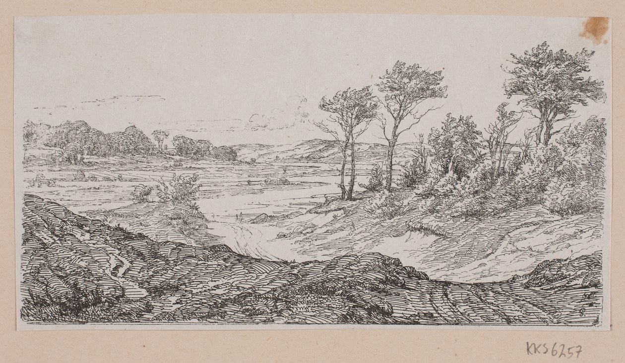 Landschap door Frits Grove