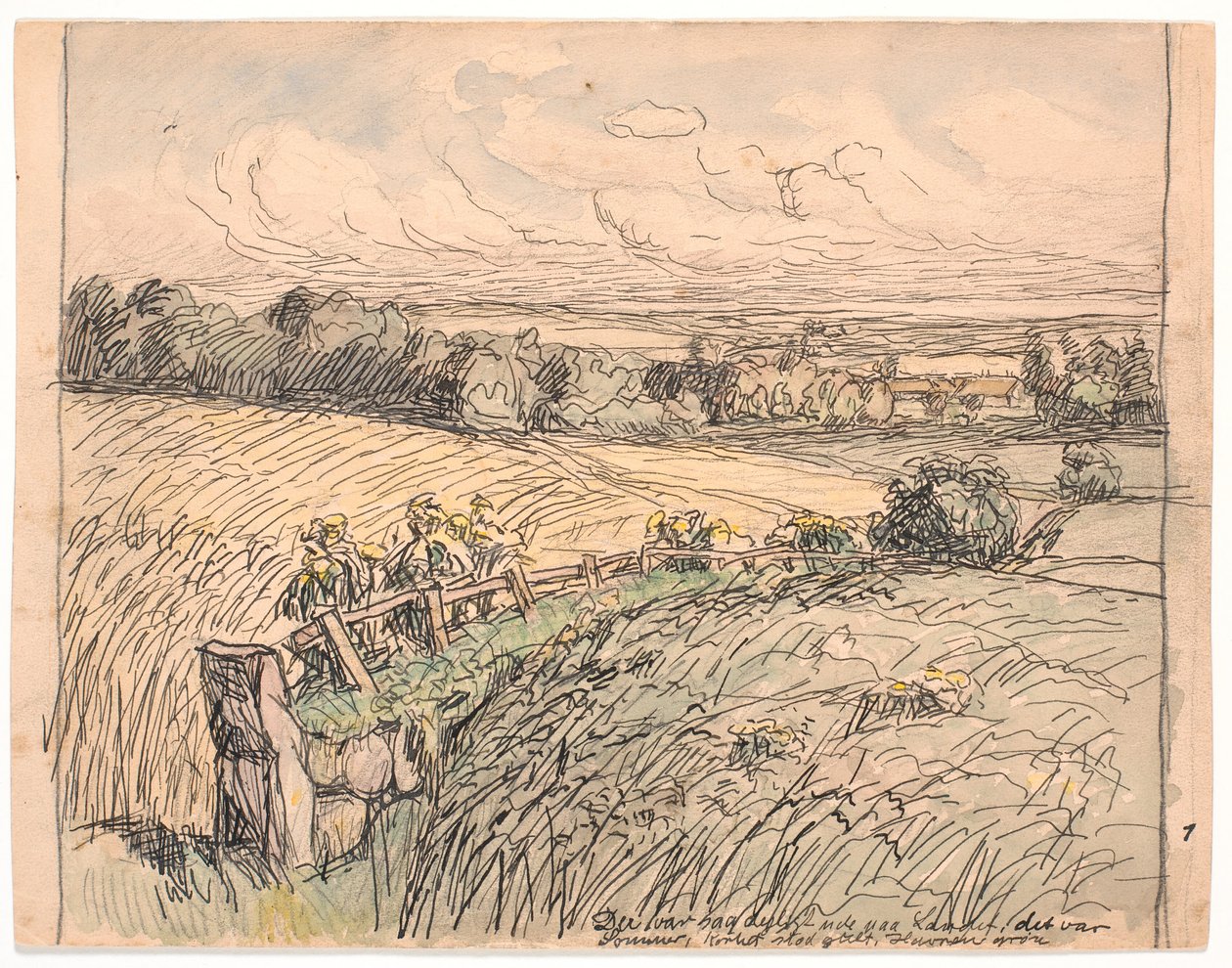 Het was zo mooi op het platteland... door Fritz Syberg