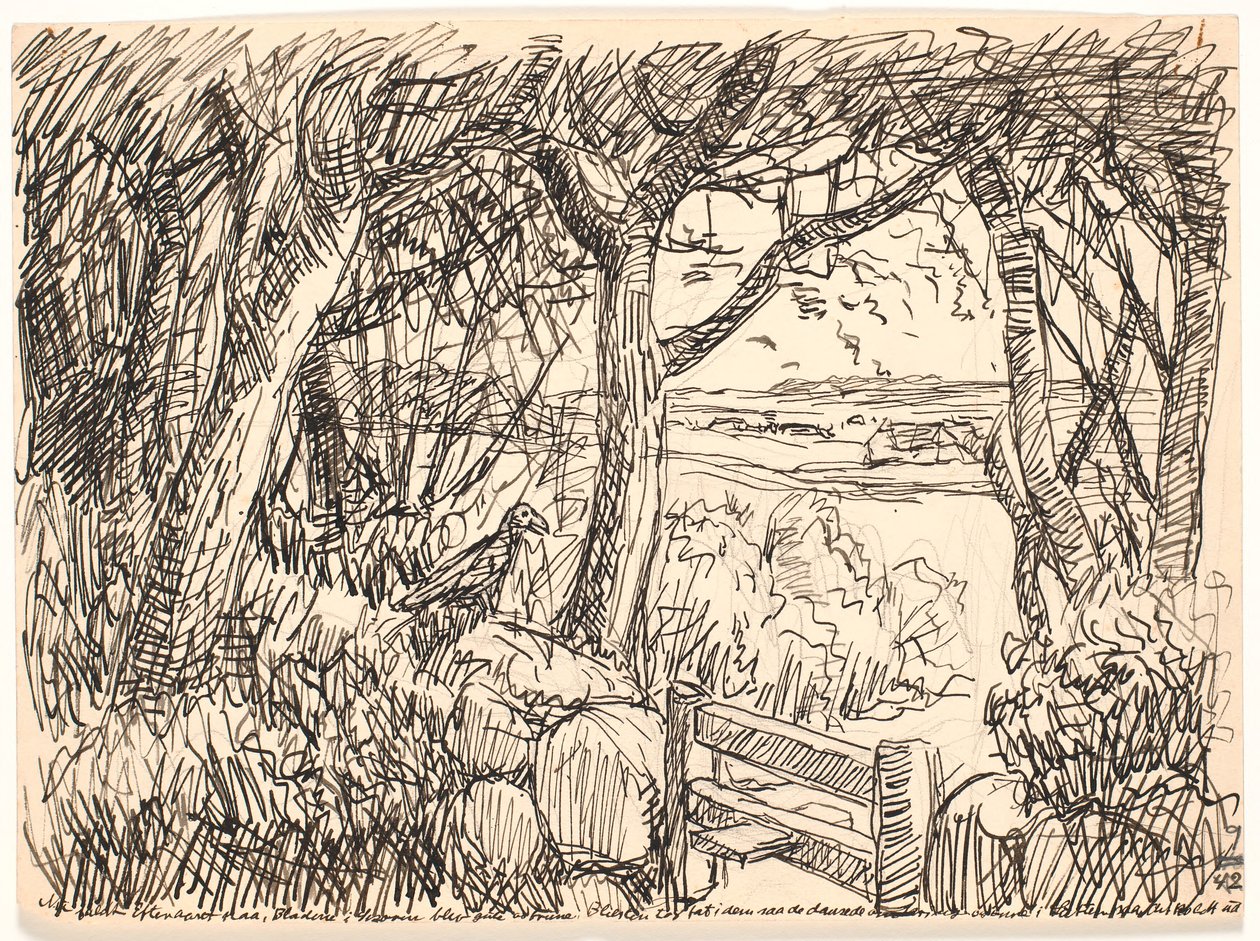 Nu viel de herfst in... door Fritz Syberg