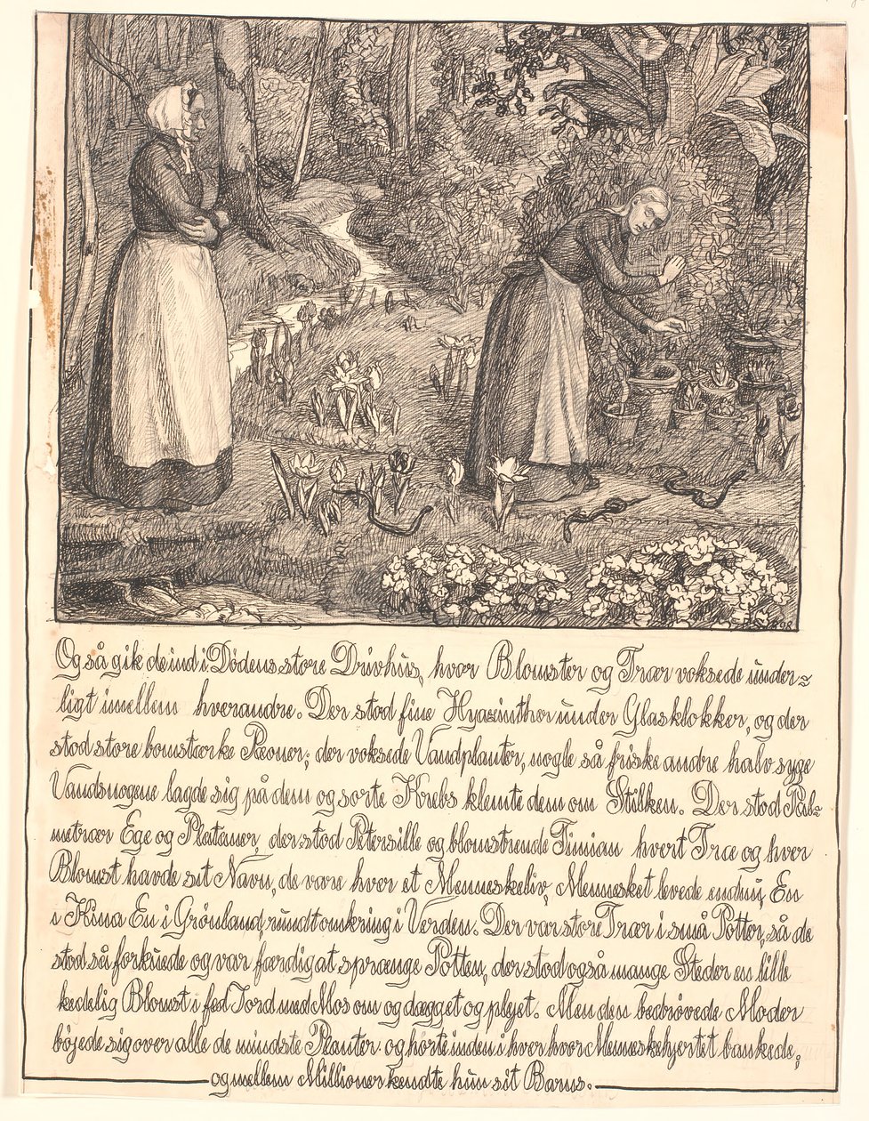 En toen gingen ze de grote kas van de Dood binnen... door Fritz Syberg