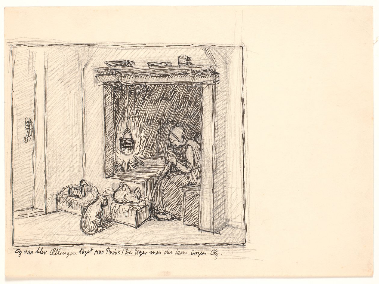 En toen werd het eendje op de proef gesteld... door Fritz Syberg