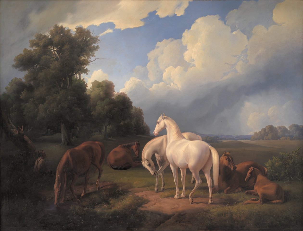 Lucia, Whimsey, Bellona, Hertha, Olga door Fritz Thomsen