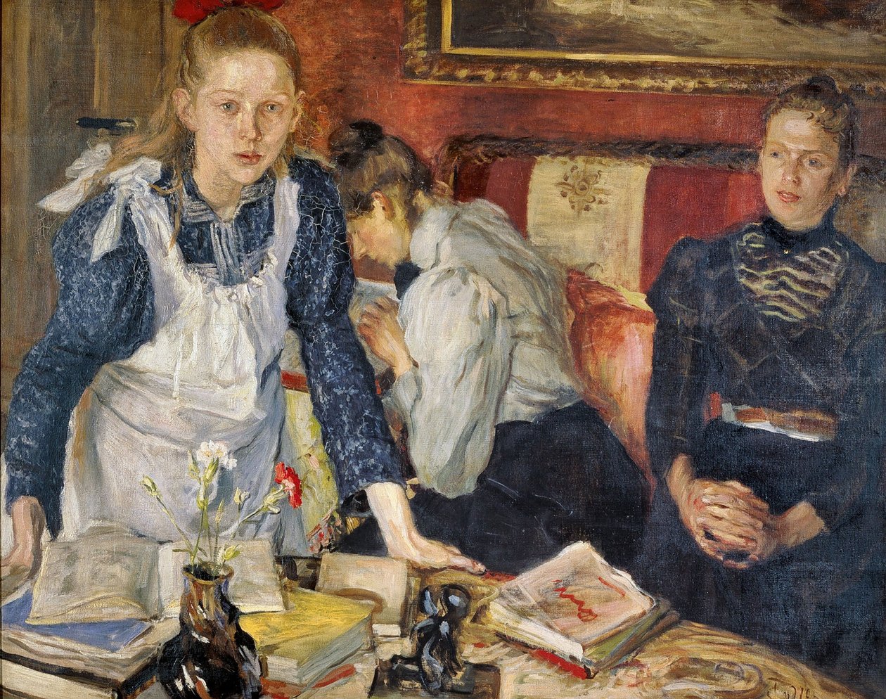De les door Fritz von Uhde