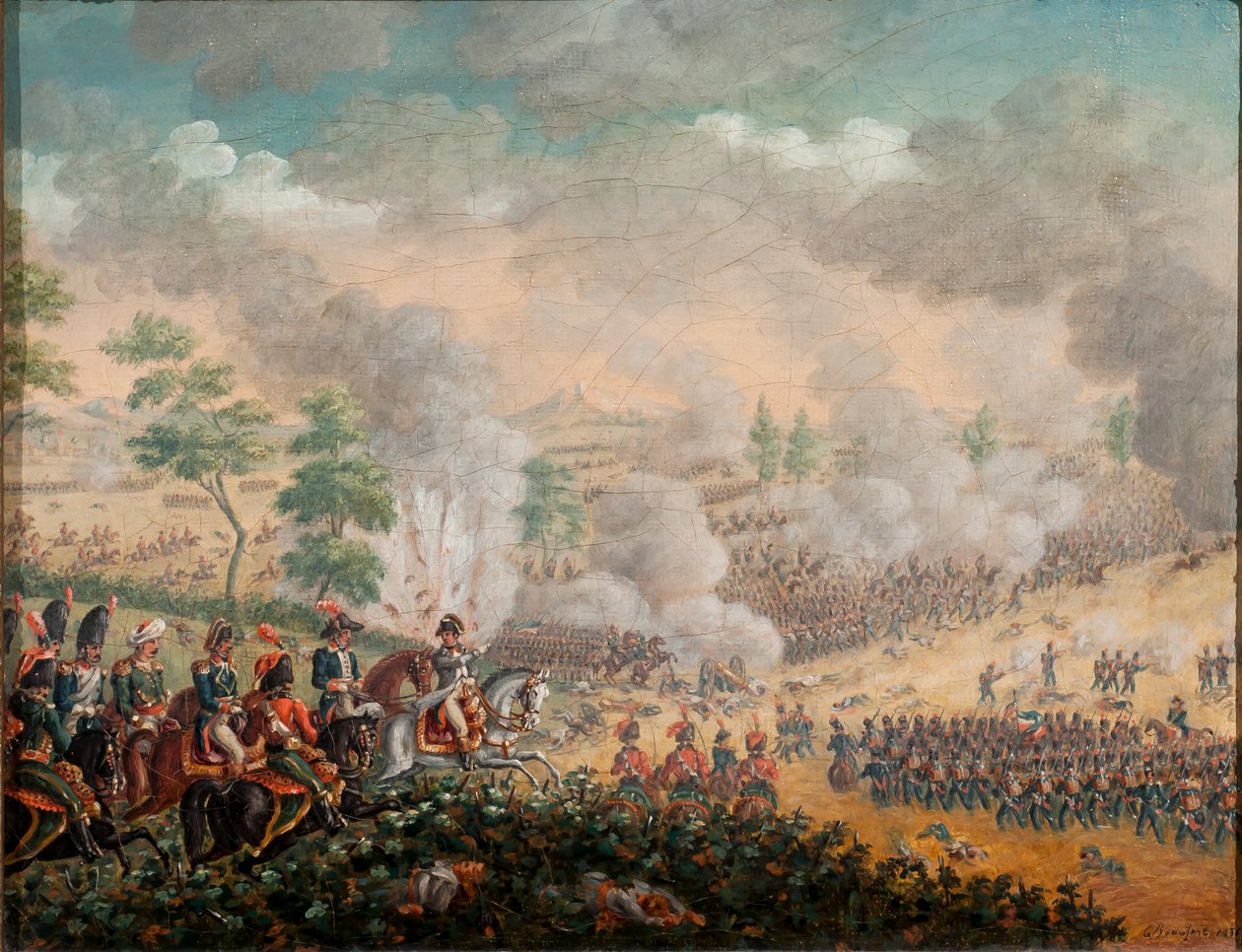 Slag bij Marengo, 14 juni 1800 door G. Beaufort