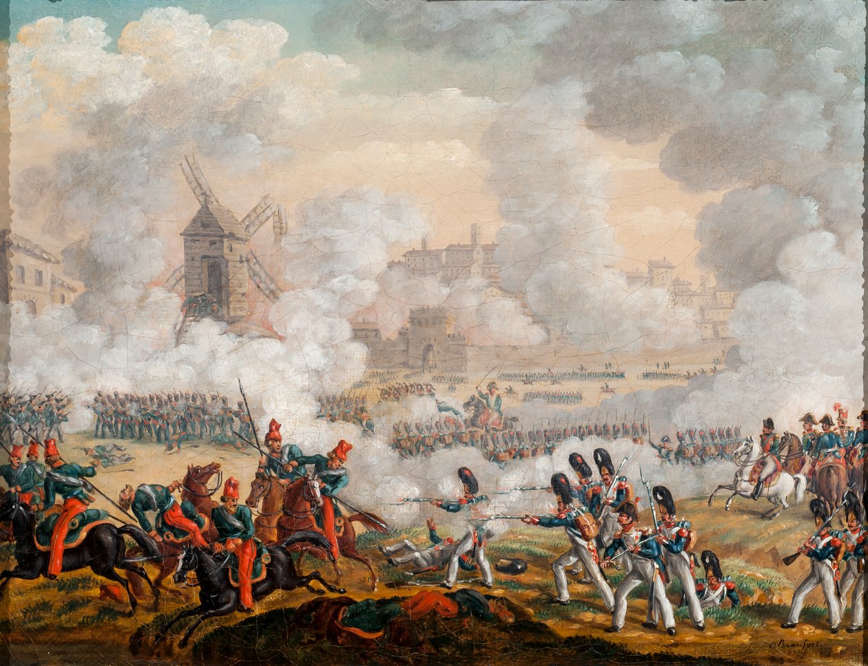 De Slag bij Austerlitz, 2 december 1805, 1835 door G. Beaufort