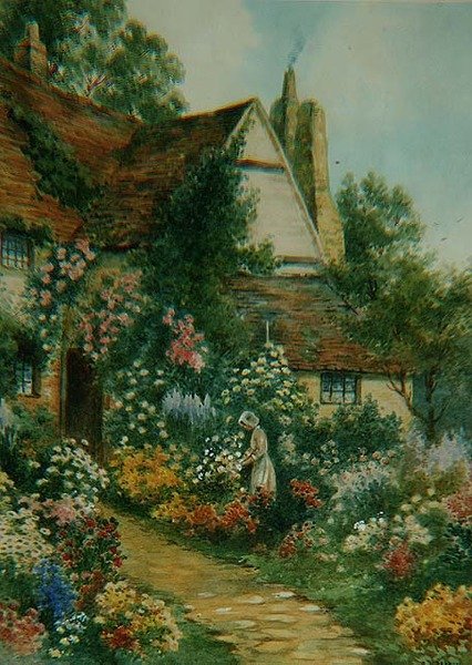 De Tuin van het Huisje door G.K. Mason
