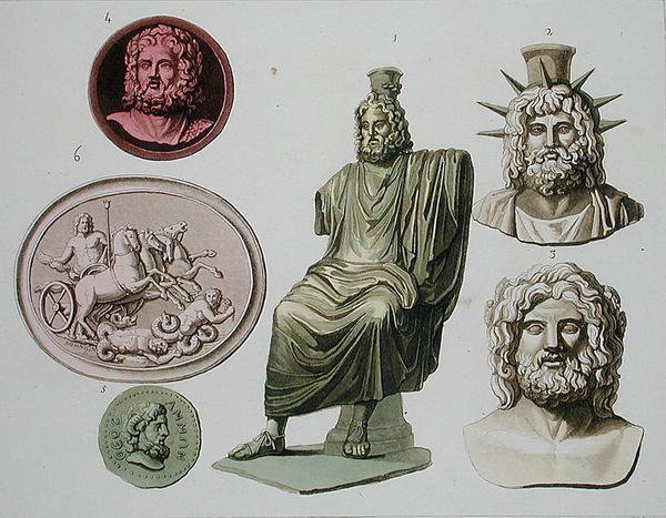 Voorstellingen van Zeus, Jupiter of Jove, plaat 51 uit 