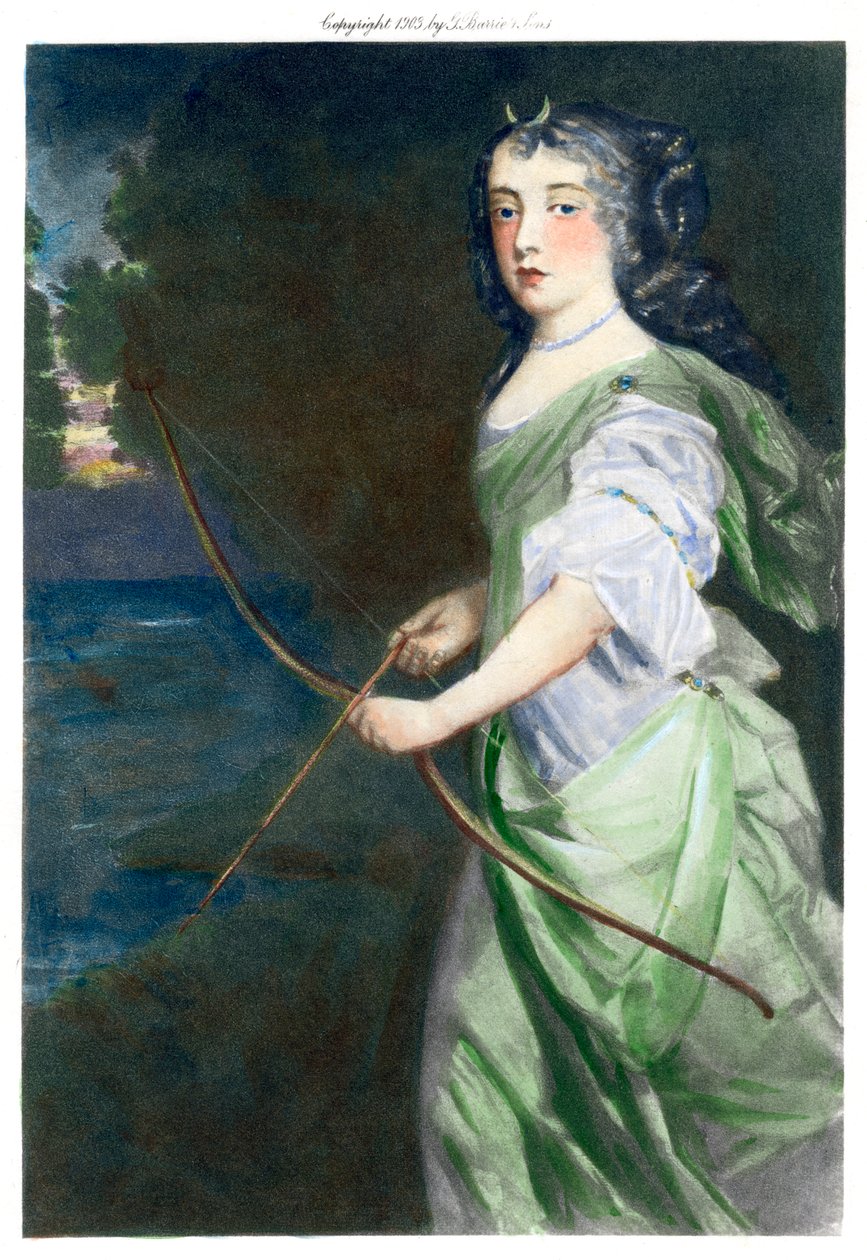Koningin Mary II, 1903 door G Barrie and Sons