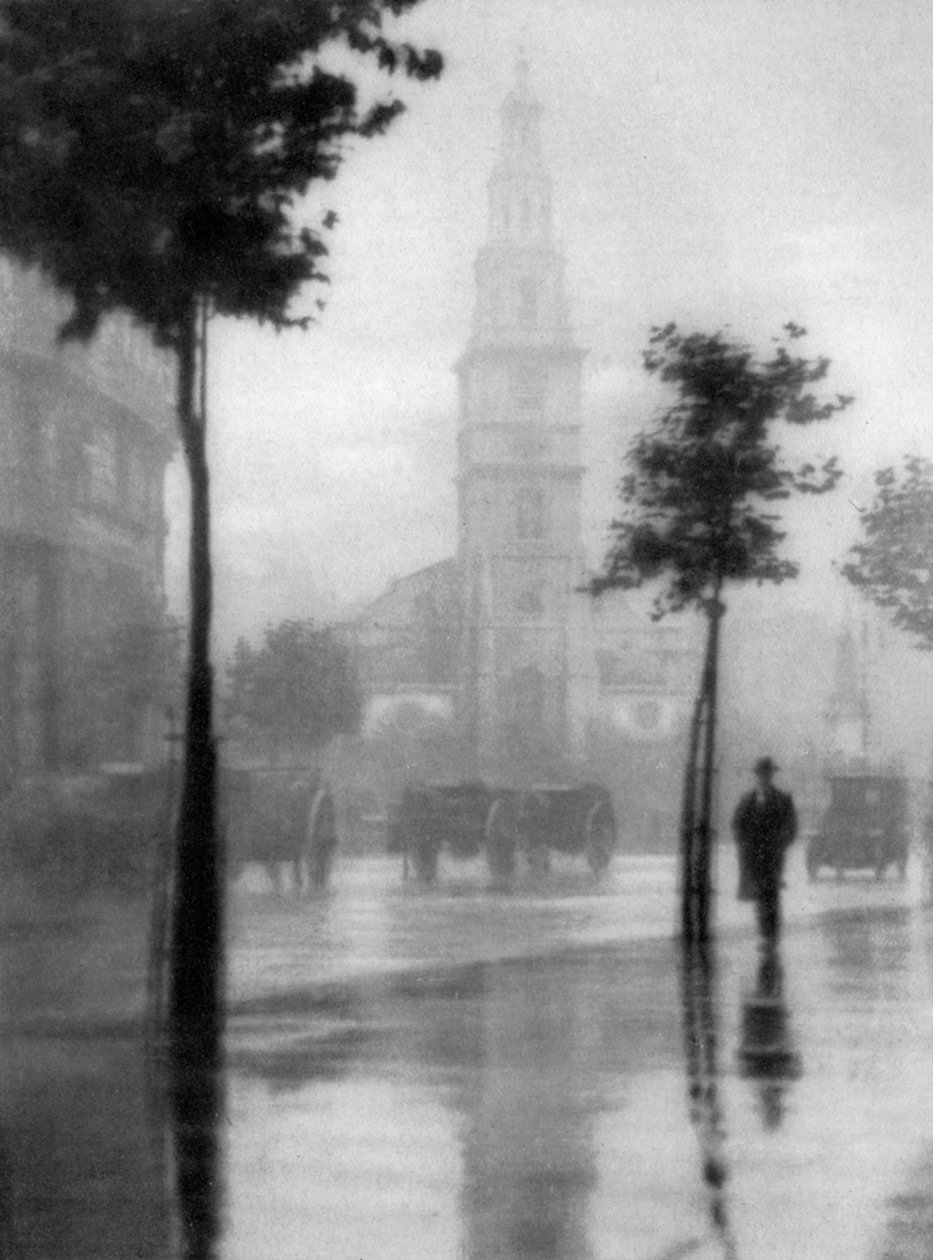 St Clement Danes Kerk, Strand, Londen door G. F. Prior