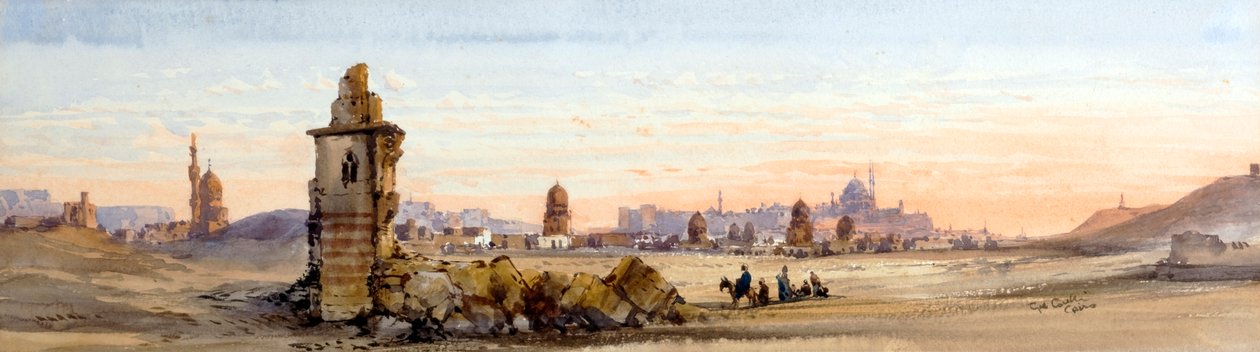 Mamelukken Graven, Vallei van de Khalifs, Caïro door Gabriel Carelli