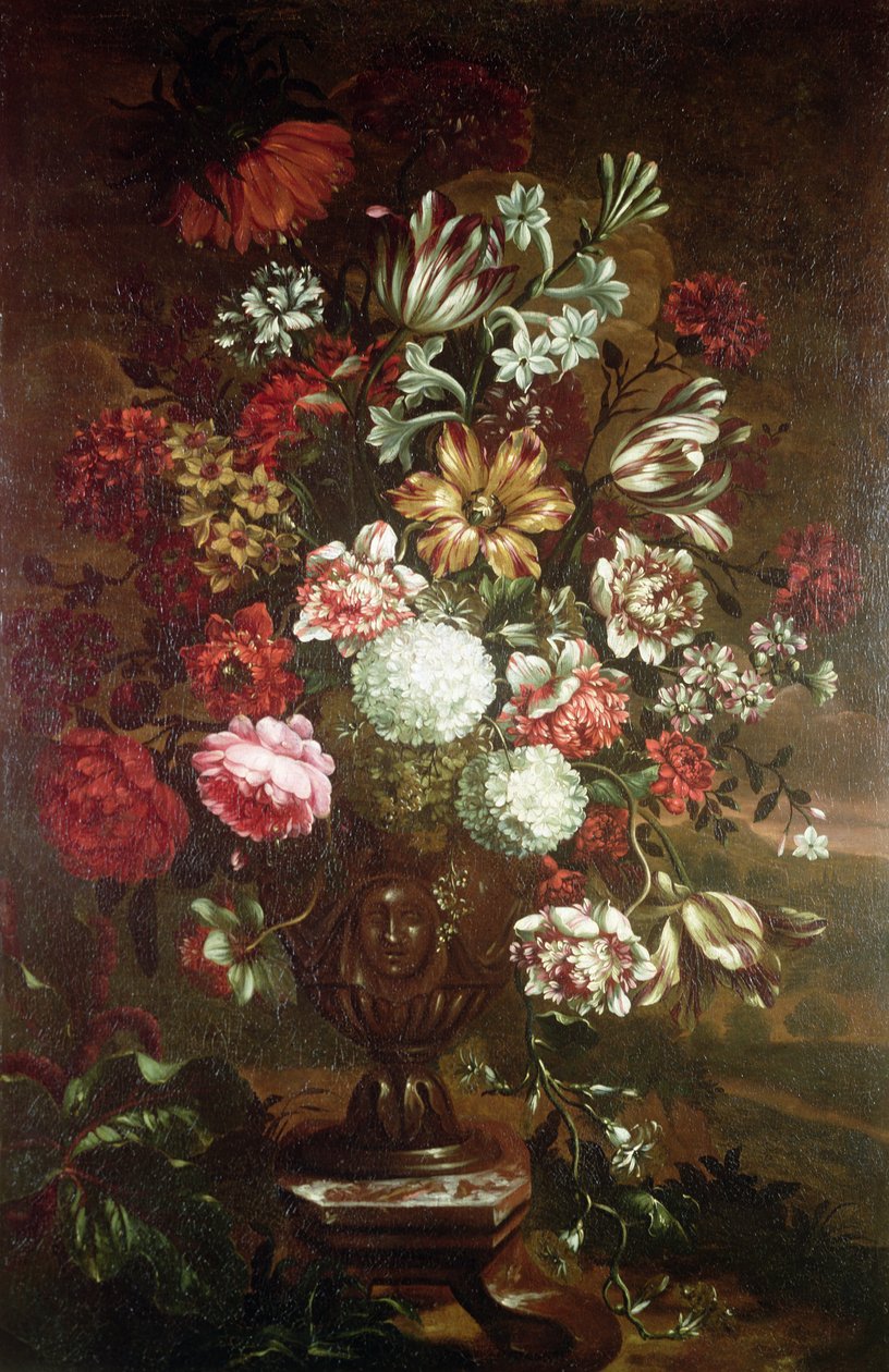 Stilleven van bloemen door Gaetano Cusati