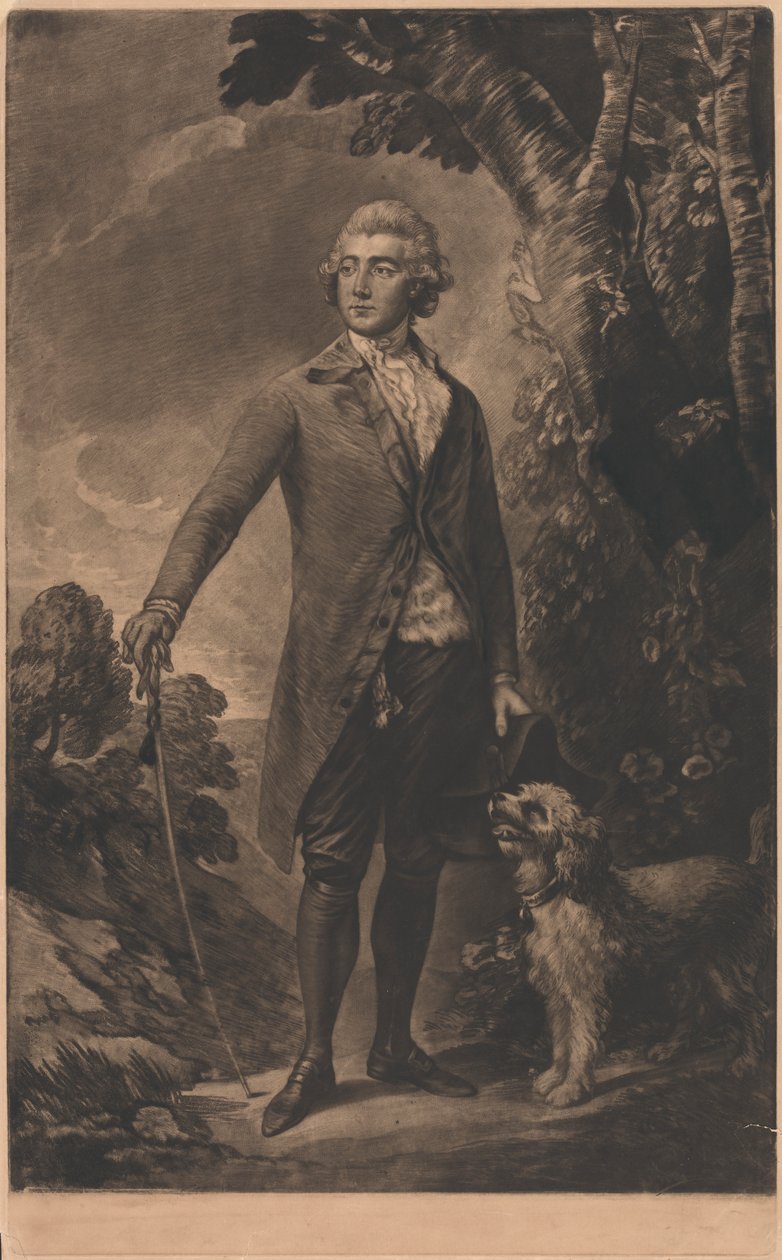 Ds. Sir Henry Bate Dudley door Gainsborough Dupont