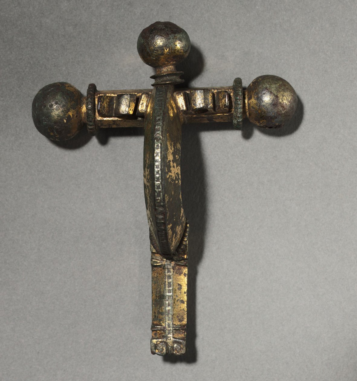 Kruisboogfibula, ca. 350-400 door Gallo Roman