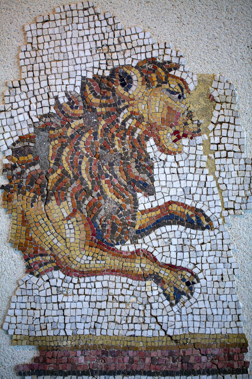 Romeins mozaïek door Gallo-Roman