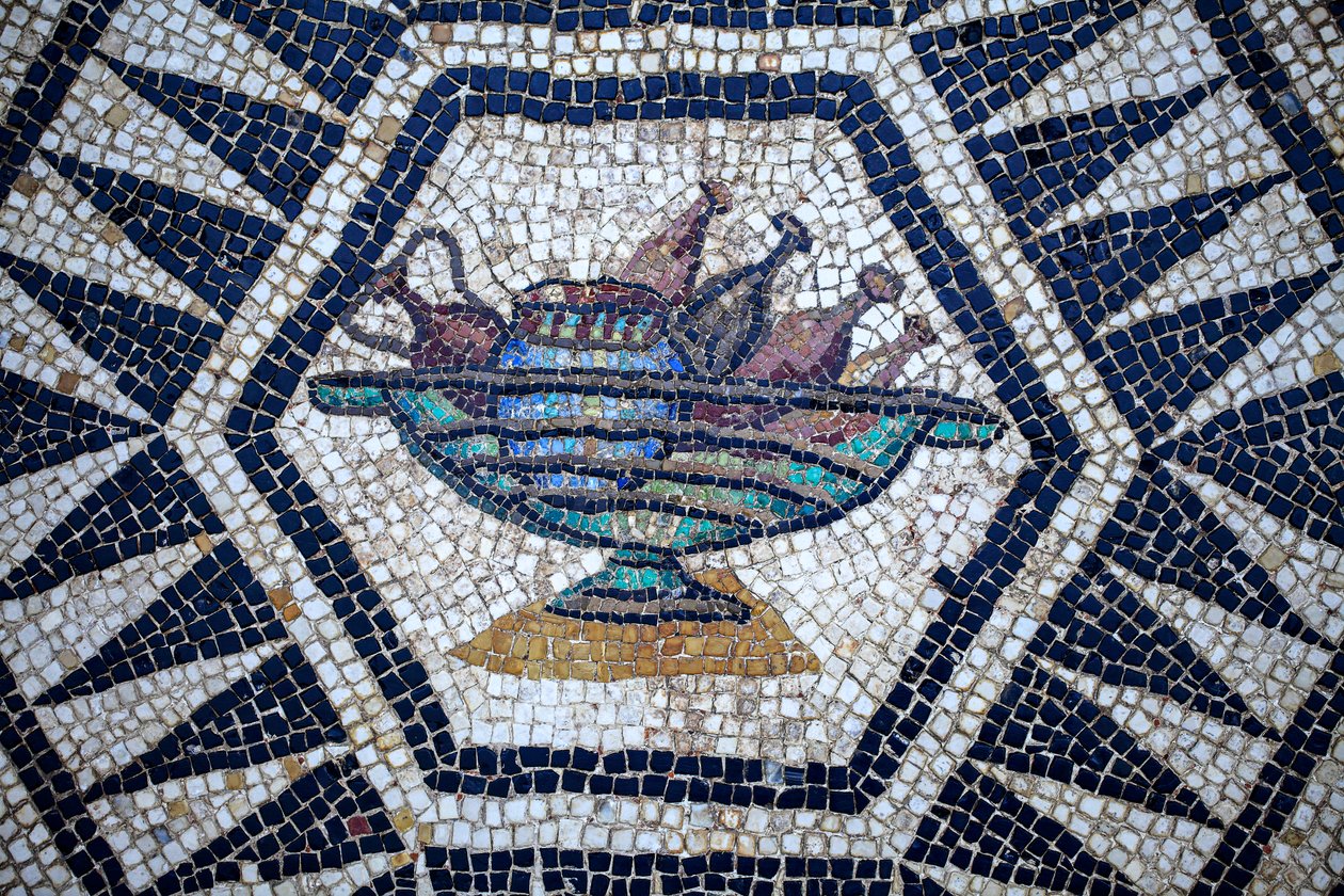 Romeins mozaïek door Gallo-Roman Gallo-Roman