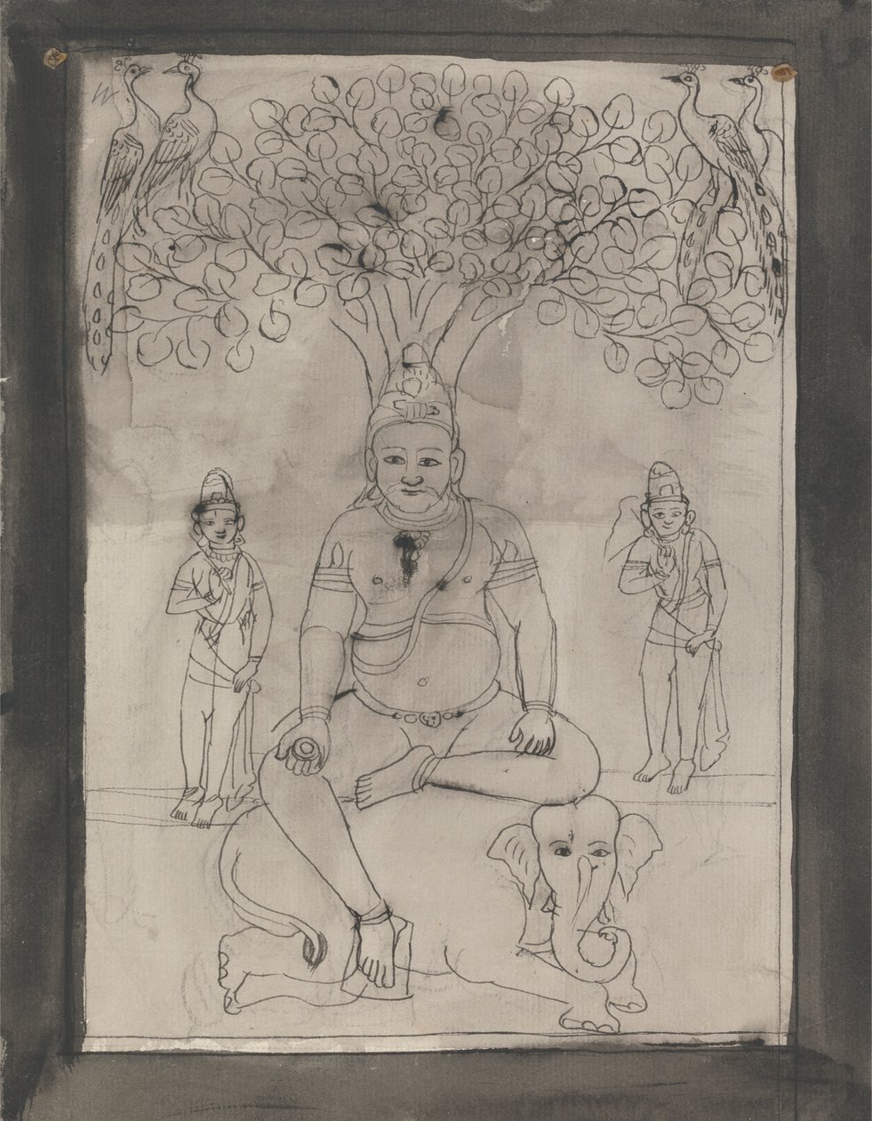 Figuur uit Indus Sabha door Gangaram Chintaman Tambat