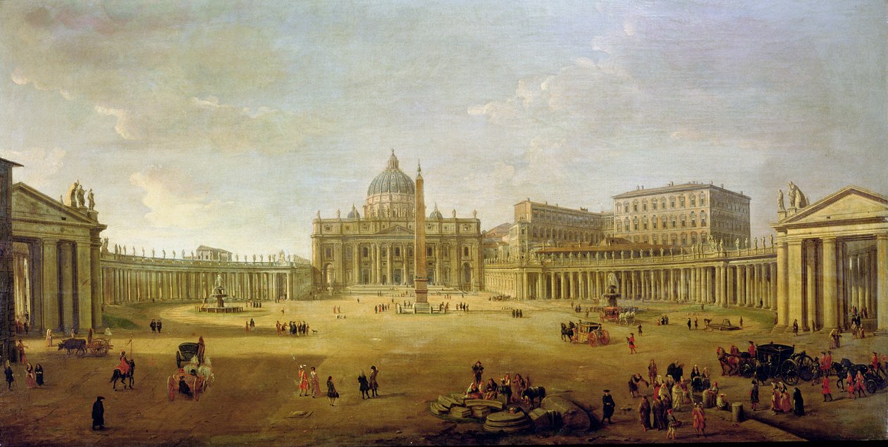 Sint-Pietersbasiliek door Gaspar van Wittel