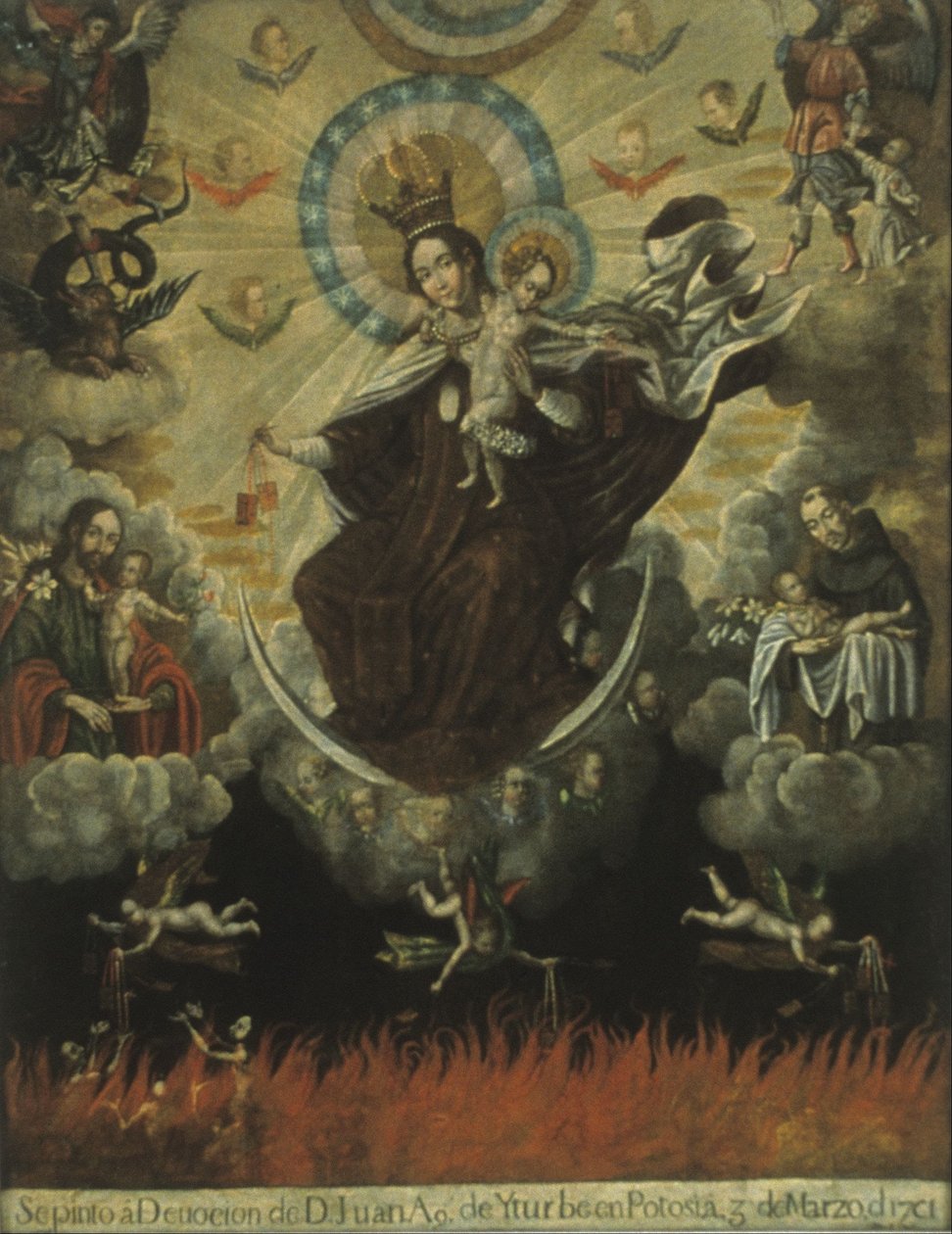 Onze-Lieve-Vrouw van de Berg Karmel door Gaspar Miguel de Berrio