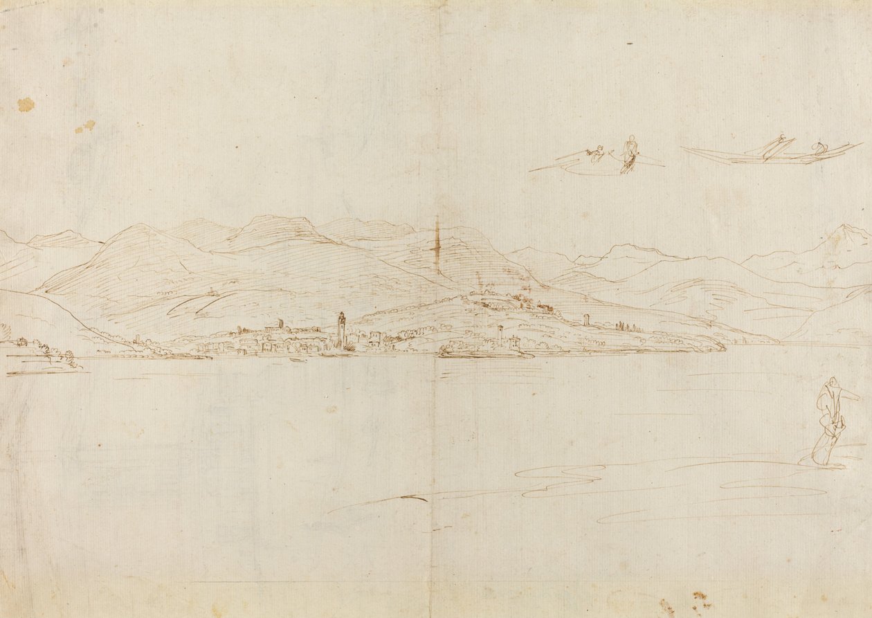 Lago Maggiore door Gaspar van Wittel