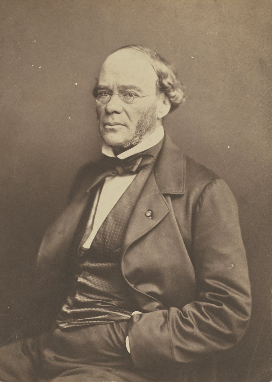 Portret van de componist Jacques Fromental Halévy door Gaspard Félix Nadar