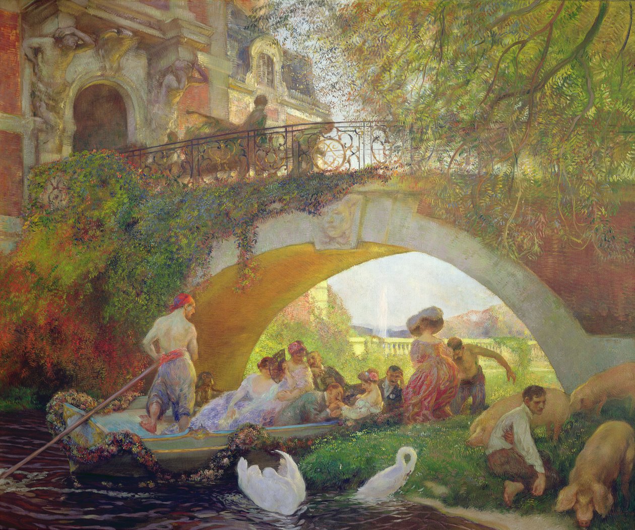 De verloren zoon door Gaston de la Touche