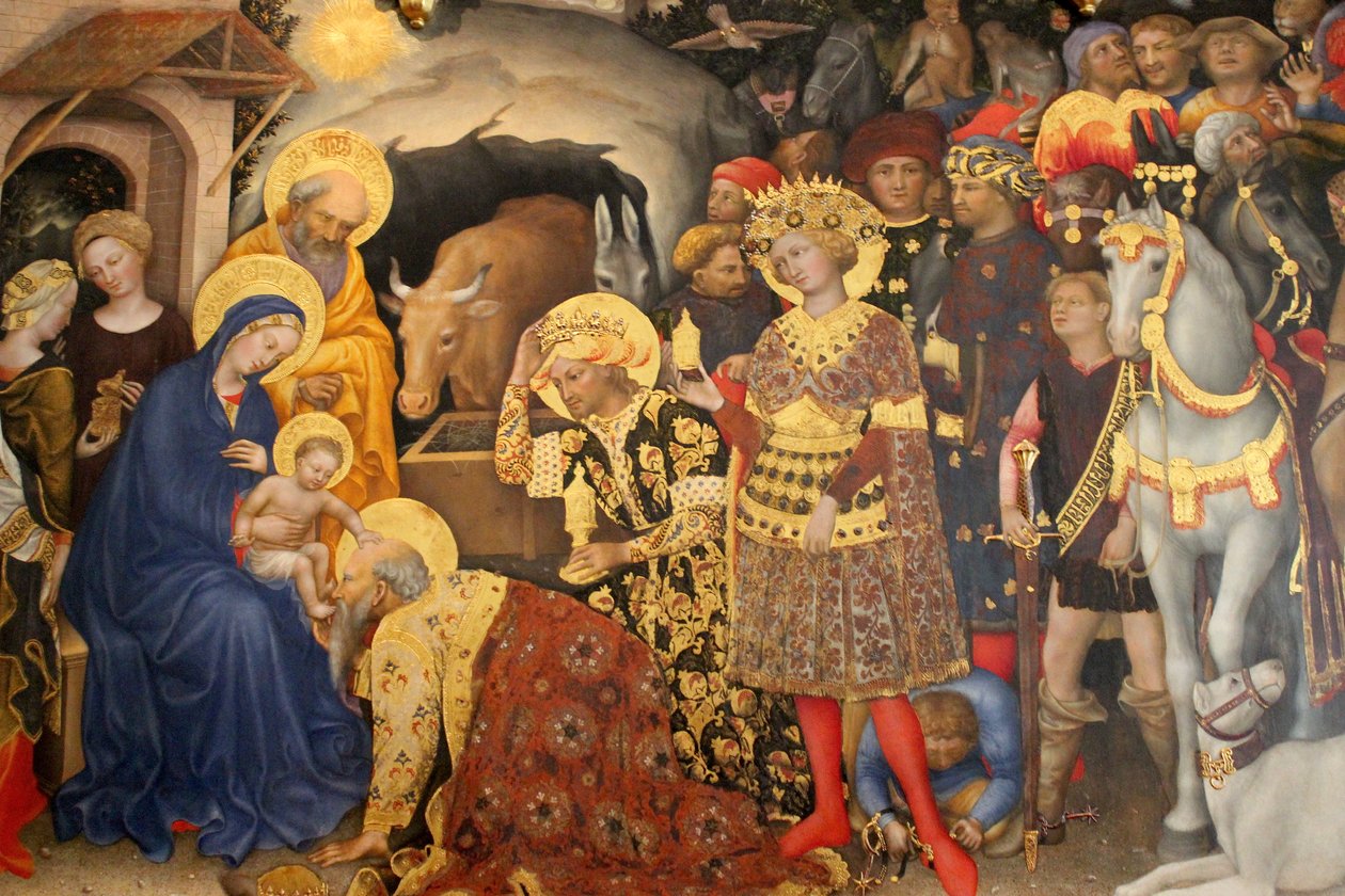 Aanbidding van de Wijzen door Gentile da Fabriano