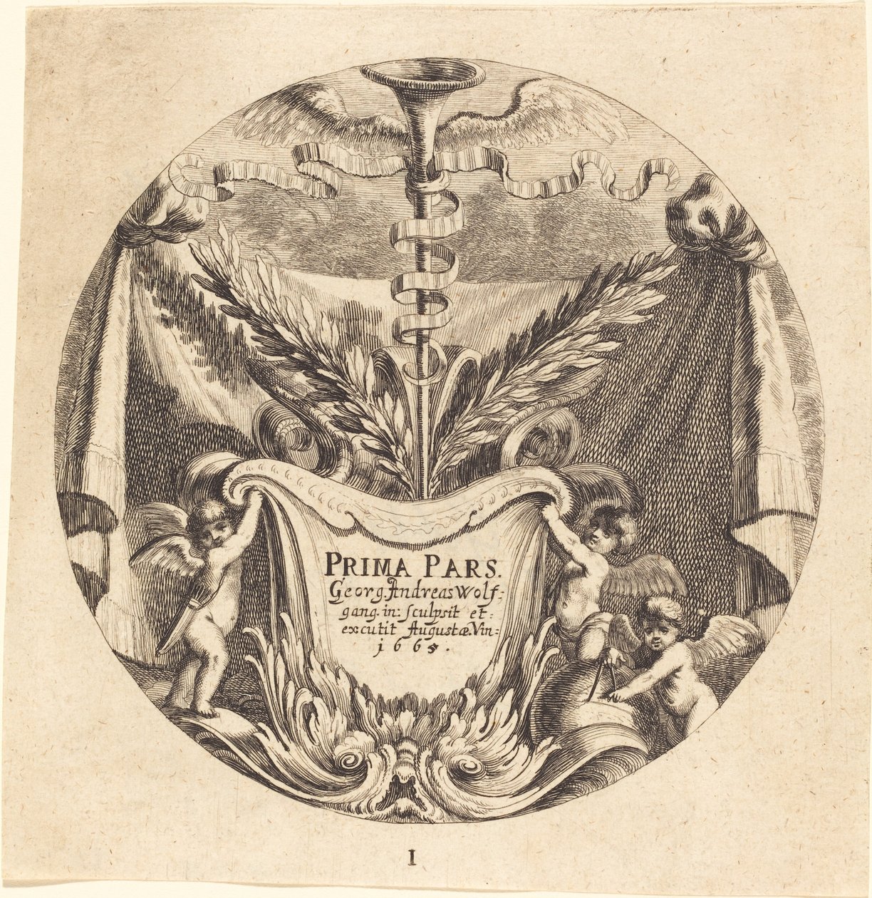 Titelpagina door Georg Andreas Wolfgang the Elder