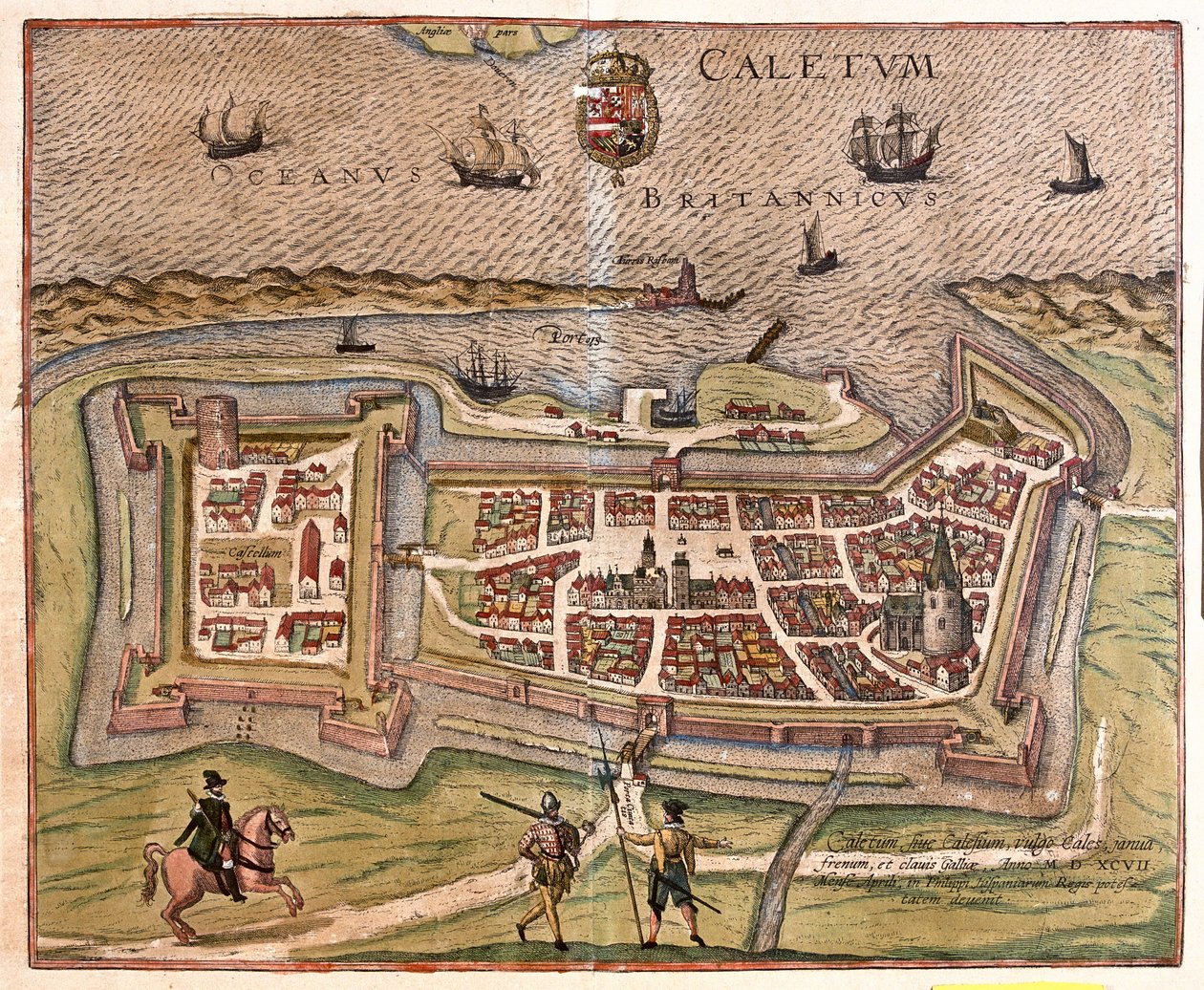 Calais, Frankrijk - in 