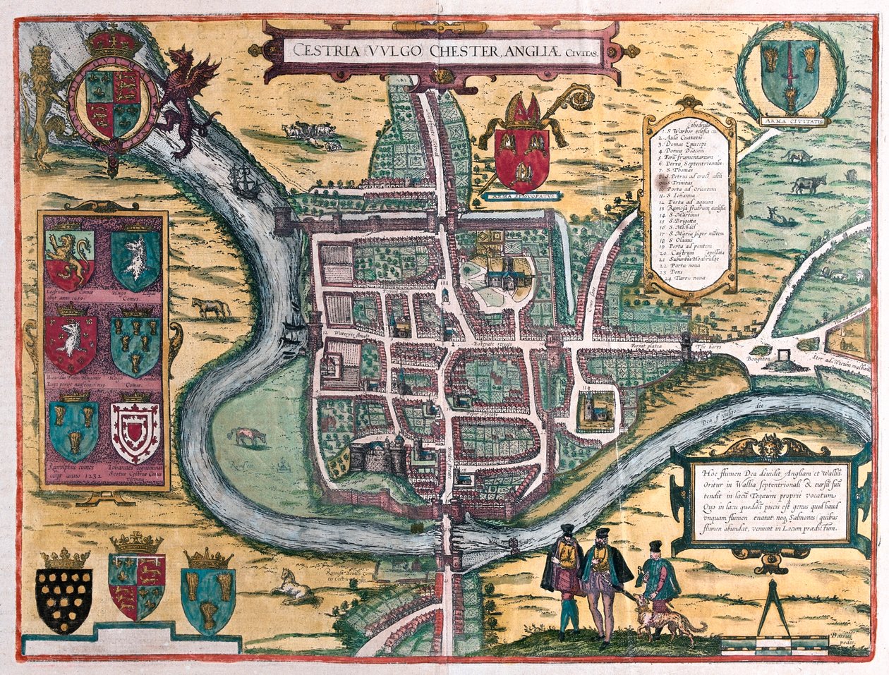 Chester - Groot-Brittannië, in 