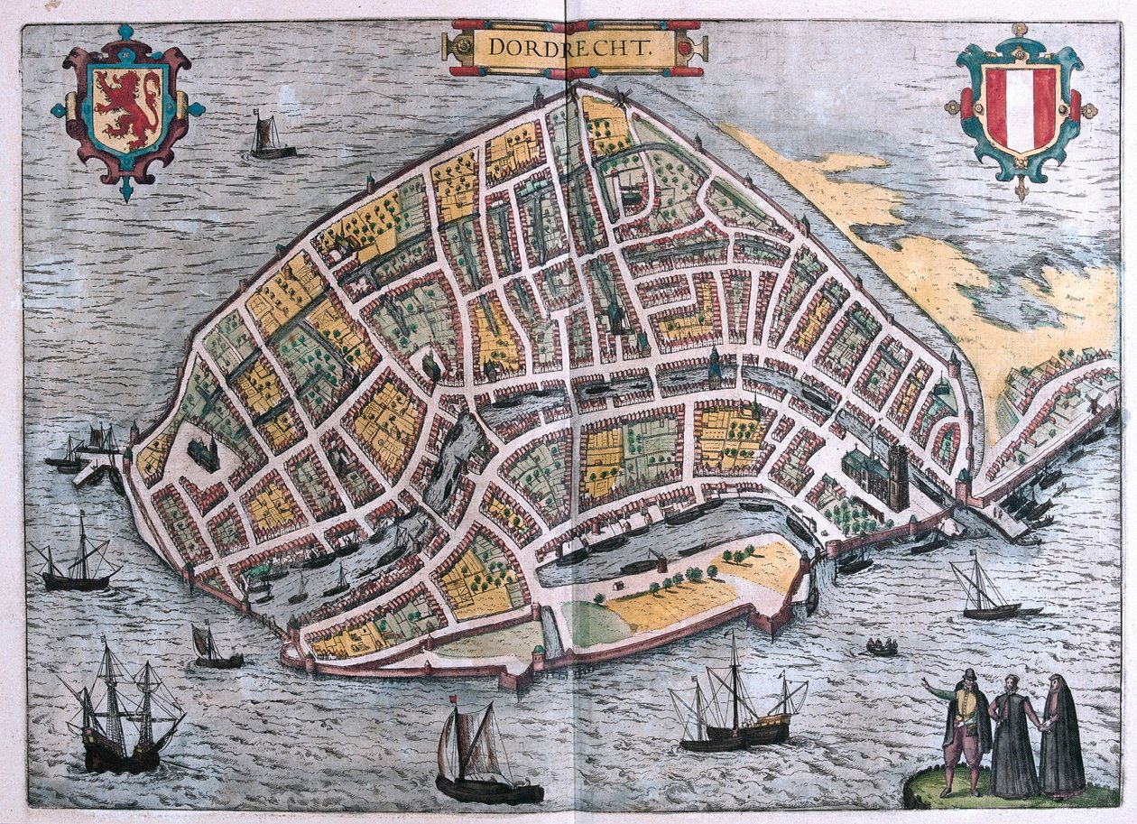 Dordrecht, Nederland - in 